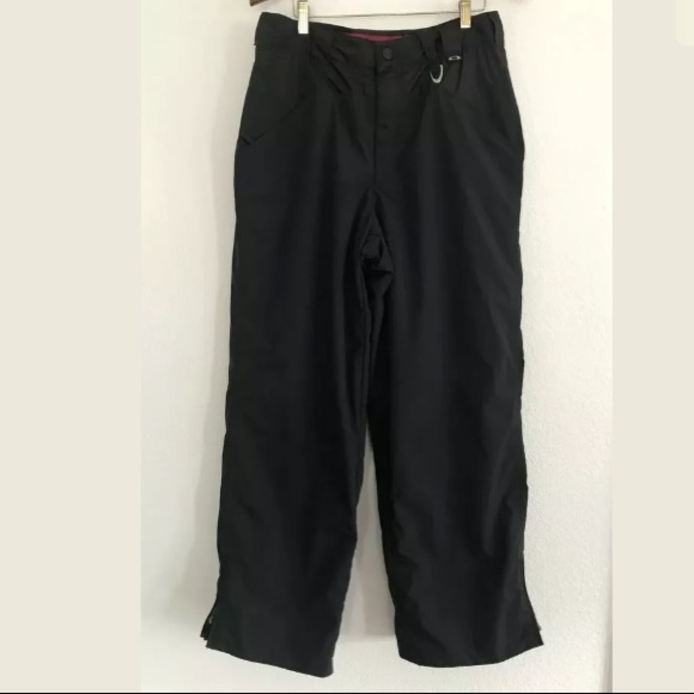 Oakley Dark Navy Blue Road Fuel 3 Snowboard Ski Pants Sz S